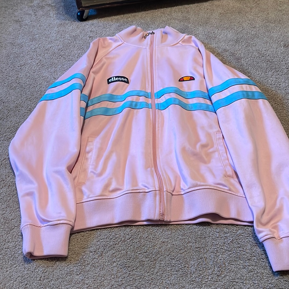 pink with 2blue stripes